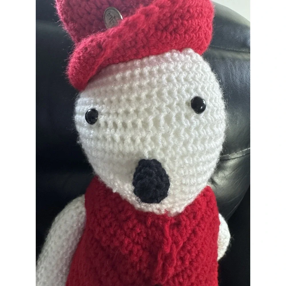 Crochet Snowman Pair Amigurumi Handmade Christmas Decor Winter Holiday Gift 21